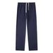 Men's Clothing Men's Quick Drying Trousers 220g Combed Cotton Street Fashion Brand Solid Color Sports Pants_viptrois.com
