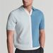 Men's Clothing Color Knitted Polo Shirt Short Sleeve Casual Pullover Top_viptrois.com