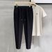 Men's Clothing Casual Nine Point Trousers Men's Suit Trousers Anti Wrinkle Drape Men's Commuting Suit Trousers Tapered Spring And Summer Long Trousers_viptrois.com
