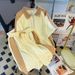 Men's Clothing Waffle sports suit summer men's clothing color matching lapel short sleeved T shirt set with handsome casual shorts_viptrois.com