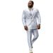 Men’s Clothing 2Pcs/Set Suit Men's Suit Version Slim Fit Business Groomsmen Casual Suit_viptrois.com