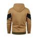 2024 Spring And Autumn Casual Cardigan Hooded Jacket Men's Plus Size Trendy Loose Sweatshirt_viptrois.com
