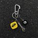 Minimalist Carabiner Keychain With Mini Tape Measure & Tools - Stylish Utility Accessory For Bags & Keys_viptrois.com