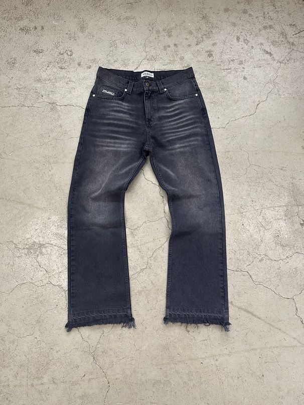 Men's Retro Washed Distressed Y2K High Street Trendy Ins Simple Fashion Jeans_viptrois.com
