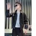 Stylish Streetwear Men's PU Jacket 2025 New Trendy Autumn Winter High-end Fashion Brand Coat_viptrois.com