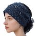 Beaded Floral Sun Hat – 2025 Fashionable Summer Veil Scarf With UV Protection (Net Red Hot Style)_viptrois.com