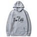 Women's Top Autumn Winter Yes I'm Cold Printed Casual Loose Sweatshirt_viptrois.com