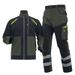 Durable Rip-Resistant Workwear Set For Men - Construction, Mining & Electrical Labor - Breathable Polyester-Cotton Blend_viptrois.com
