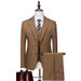 Men's Clothing Light Green Casual Studio Photo Shooting Slim Suit Three Piece Suit_viptrois.com