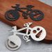 Multifunctional Outdoor Gadgets Portable Bicycle Keychain Bottle Opener Camping Stainless Steel Creative Tool Card_viptrois.com