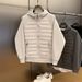 Men's Lightweight Hooded Jacket – Cotton-Filled Winter Coat With Fleece Lining (Black/Grey/Beige) – S-3XL_viptrois.com