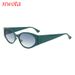 New Personalized Steel Leather Anti Ultraviolet Sunglasses Cross Border Contrast Color Frame Trend Men And Women Sunglasses T1297_viptrois.com