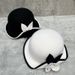 Hepburn style woolen bucket hat for women autumn and winter French retro elegant camellia pot hat with contrasting color edge all match hat_viptrois.com