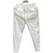 Men's Clothing Summer Thin Pants Men's Skinny Casual Jeans Solid Color All Match Trendy White Nine Point Cuff Pants Men_viptrois.com