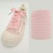 Shoelaces Tenglin 1.5cm Wide Bread Single Layer Shoelaces Sports Leisure Big Head Board Shoes Canvas Shoes Small White Shoes Shoelace Rope_viptrois.com