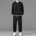 Men's Clothing Sports Suit Men's Summer Ice Silk Quick Drying Short Sleeved T Shirt Light Breathable Large Size Casual Shorts_viptrois.com
