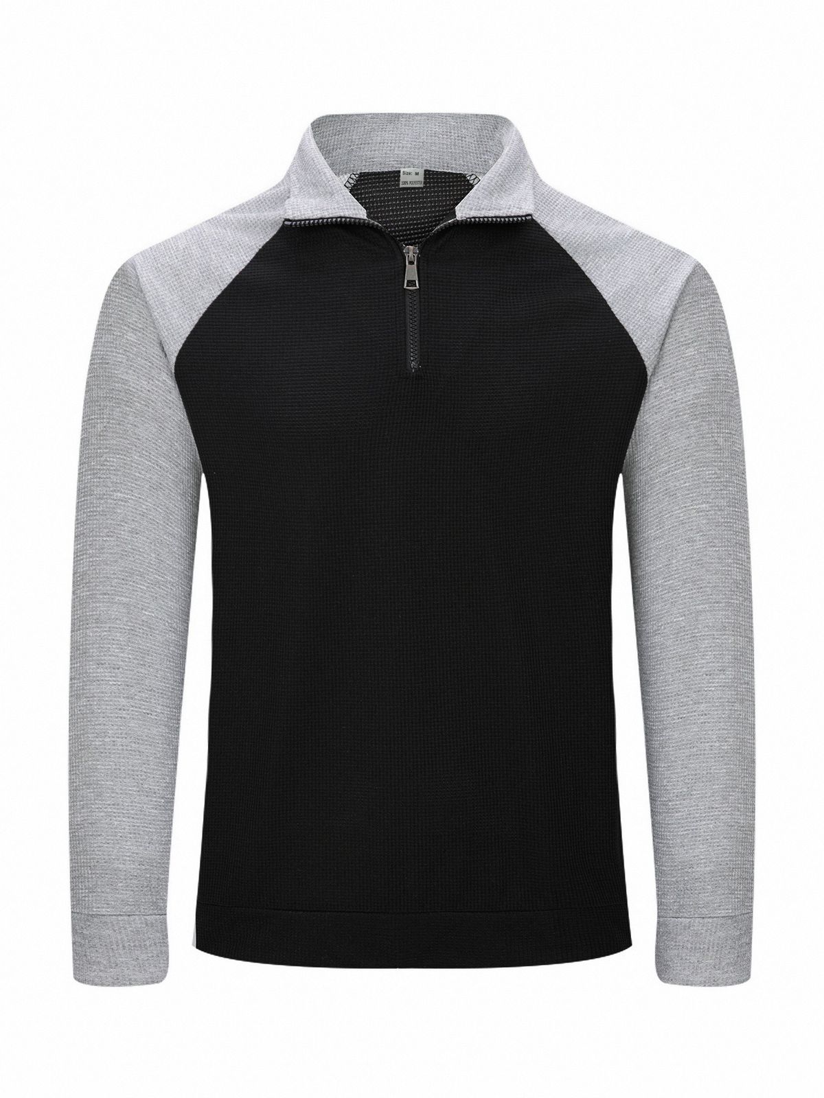 Performance Zip-Neck Training Tee – Moisture-Wicking Athletic Top For Men & Women (White, Heather Grey, Khaki, Orange)_viptrois.com