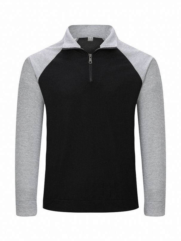 Performance Zip-Neck Training Tee – Moisture-Wicking Athletic Top For Men & Women (White, Heather Grey, Khaki, Orange)_viptrois.com