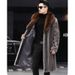 Men's Clothing Autumn And Winter New Mink Coat For Men, Long Mink Fur Coat, Large Size Faux Fur Coat For Warmth_viptrois.com