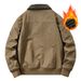 Autumn And Winter New Men's Military Style Thickened Men's Jacket Loose Large Size Casual Men's Clothing Fleece Thickened_viptrois.com