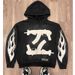 Gothic Streetwear Hoodie – 3D Pistol Print Pullover Sweatshirt (Oversized Fit, Black/Red, S-5XL)_viptrois.com