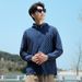 Men's Lightweight Printed Sun Protection Hoodie – UPF 50+ B-Logo Full-Zip Jacket For Summer Outdoor & Streetwear (L-5XL, 4 Colors, Anti-UV)_viptrois.com
