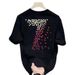 Men's Retro Number 7 Short Sleeve T-Shirt High Street Style Heavyweight Pure Cotton Loose Fit Summer Top Couple Style_viptrois.com