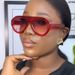 Women's Glasses Rice Nail Toad Shaped Flat Glasses New Anti Blue Light Personality Glasses Frame Ins Net Red High End Glasses Frame_viptrois.com