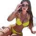 New Frameless Bent Piece Fashionable And Personalized Curved Sunglasses, Trendy Metal Glasses_viptrois.com