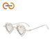 Two Circles Love Shape Diamond Sunglasses - Y2K Retro Fashion Glasses With Studded Design_viptrois.com