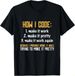 T-shirtprogrammer Coder - Developer Programming 2026 Coding T-shi_viptrois.com