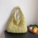 Women's Handle Bags Folding Bubble Bag Girl Shoulder Carrying Lunch Bag Tide Large Capacity Clouds Underarm Tote Bag_viptrois.com
