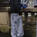 Men's Clothing Double Waist Design Casual SweatpantsNew Fashion Poker Embroidery Loose Sweatpants Y2k Street_viptrois.com
