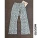 Letter Jacquard Curved Blade Jeans Men's Summer Trendy Brand Vibe Pants American High Street Straight Leg Slightly Flared Trousers_viptrois.com