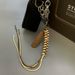 Cleanfit Creative Retro Braided Wax Rope Couple Chain Bag Keychain Trendy Niche Bag Pendant_viptrois.com