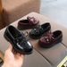 Child's shoes Children's leather shoes Students show shoes Retro girls patent leather single shoes show children's shoes girls single shoes_viptrois.com