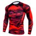 Men's Clothing Long-sleeved round-neck quick-drying ice silk t-shirt men's outdoor camouflage fitness clothes men's slim fit t-shirt_viptrois.com
