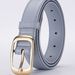 Internet Celebrity Style For Women PU Leather 2025 Ladies Pin Buckle Fashion Simple Versatile Jeans Belt Trendy_viptrois.com