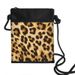Fashion Leopard Print Portable Storage Bag Shopping Shoulder Bag Casual Contrast Color Commuter All Match Crossbody Mobile Phone Bag Women_viptrois.com