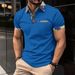 Business Mens Golf Polo Short Sleeve Polo Shirt Outdoor Casual Daily Summer 3D Print Micro-elastic Polyester Fake Pocket T Shirt_viptrois.com