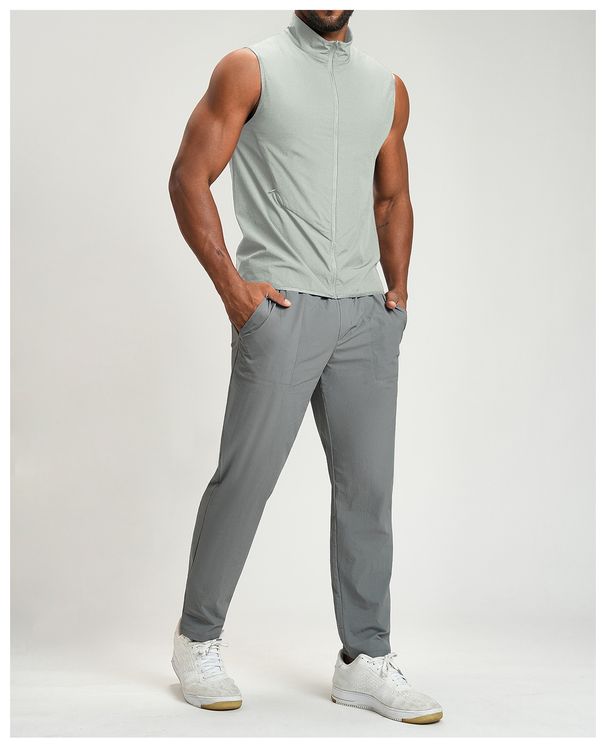 Eco-Friendly Recycled Nylon Sleeveless Workout Vest – Moisture-Wicking & Breathable Gym Tank For Men (S-Xxl)_viptrois.com