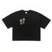 Autumn Streetwear Printed Direct Injection T-Shirt Unisex Couple Loose Fit Versatile Casual Dr Shoulder Short_viptrois.com