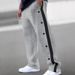 Men's Clothing Men's Fashionable Jacquard Button Casual Pants Thickened Four Seasons Trousers Trend_viptrois.com