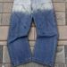 Men's Clothing High Street Retro Washed Light Color Contrast Thick Material Men's Jeans Straight Loose Drape Cross Border Jeans_viptrois.com