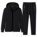 Men's Clothing New Korean Fashion Cardigan Hooded Casual Sports Suit Men's Chinese Fashion Brand Sweater Spring And Autumn_viptrois.com