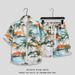 Hawaiian Style Shirt For Men Ins Summer Loose Short Sleeve Shorts Set Trendy Fashion Printed Pattern Couple Clothes_viptrois.com