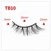 10 Pairs Of Half-eye False Eyelashes Thick Natural Curling 12~15mm Eyelashes_viptrois.com