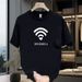 T-Shirt Pure Cotton Unisex Short Sleeve Clothing Couple Summer Trendy Brand Top Versatile_viptrois.com
