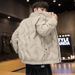 Pure Lightweight Down Jacket 2022 New Trendy Winter Wear Student Youth Slim Fit Men's Stand Collar Fashionable Coat_viptrois.com