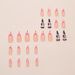 Halloween French Blood Drops Ghost Foreign Trade Long Fashion Sweet Cool Ins European And American Style Manicure 24 Pieces_viptrois.com